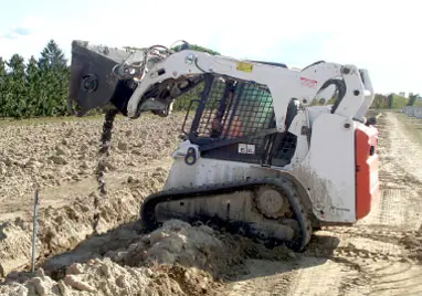 Concrete mixer, for skid steer